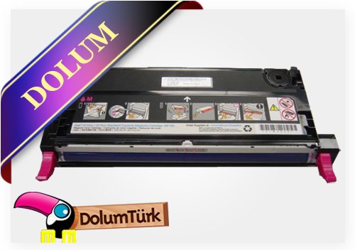 Dell 3110 , 3115 , 3130  Toner Dolumu , Kırmızı Yüksek Kapasite