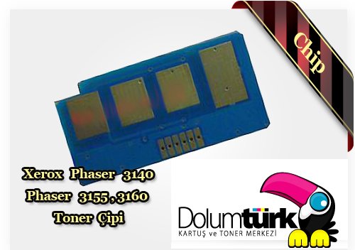 Xerox Phaser 3140 , Phaser 3155 , Phaser 3160 Toner çipi