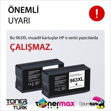 HP 963XL 3JA28AE Muadil Kırmızı Kartuş