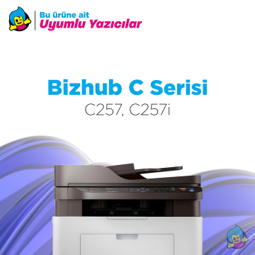 Minolta TN-227 Muadil Toz Set /257i