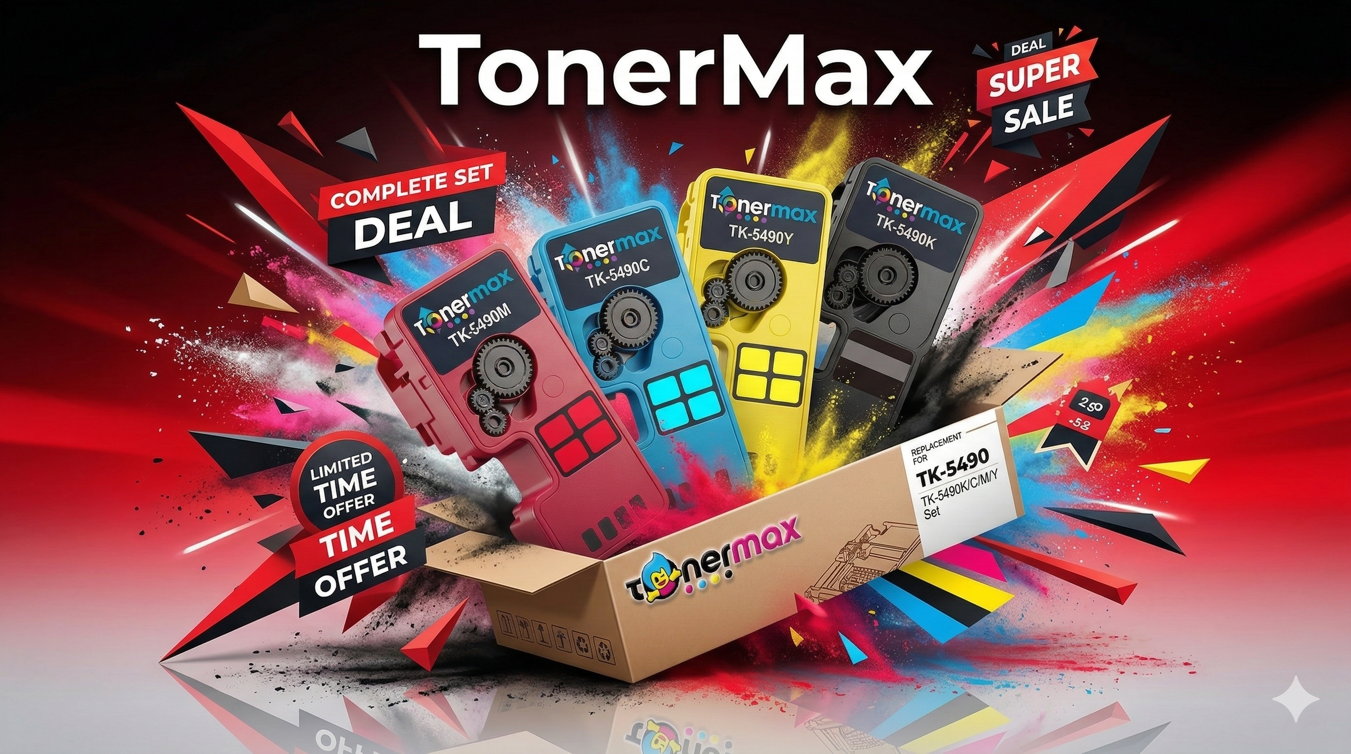 Kyocera TK-5490 Muadil Toner Serisi — TonerMAX®