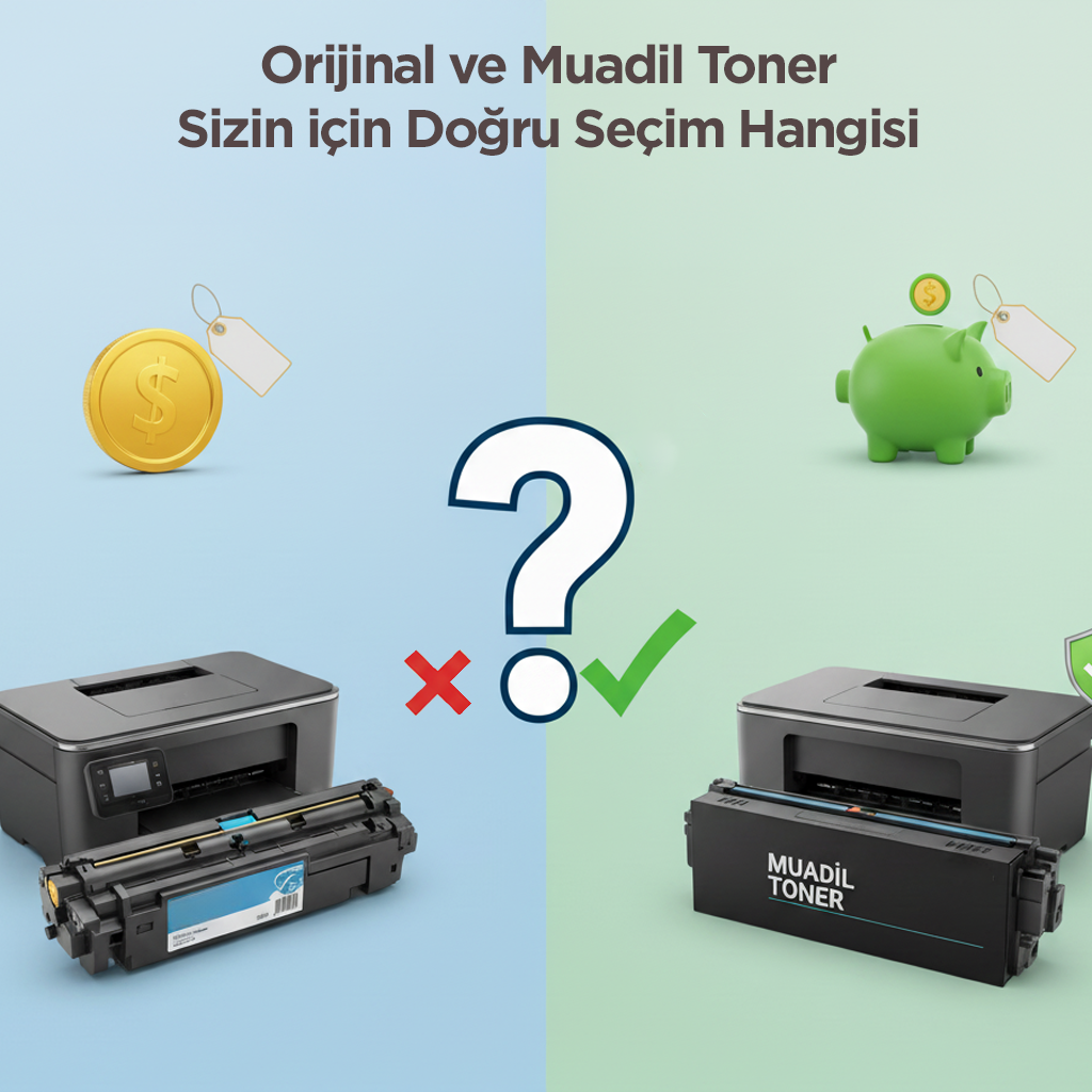 Orijinal ve Muadil Toner: Sizin İçin Doğru Seçim Hangisi?