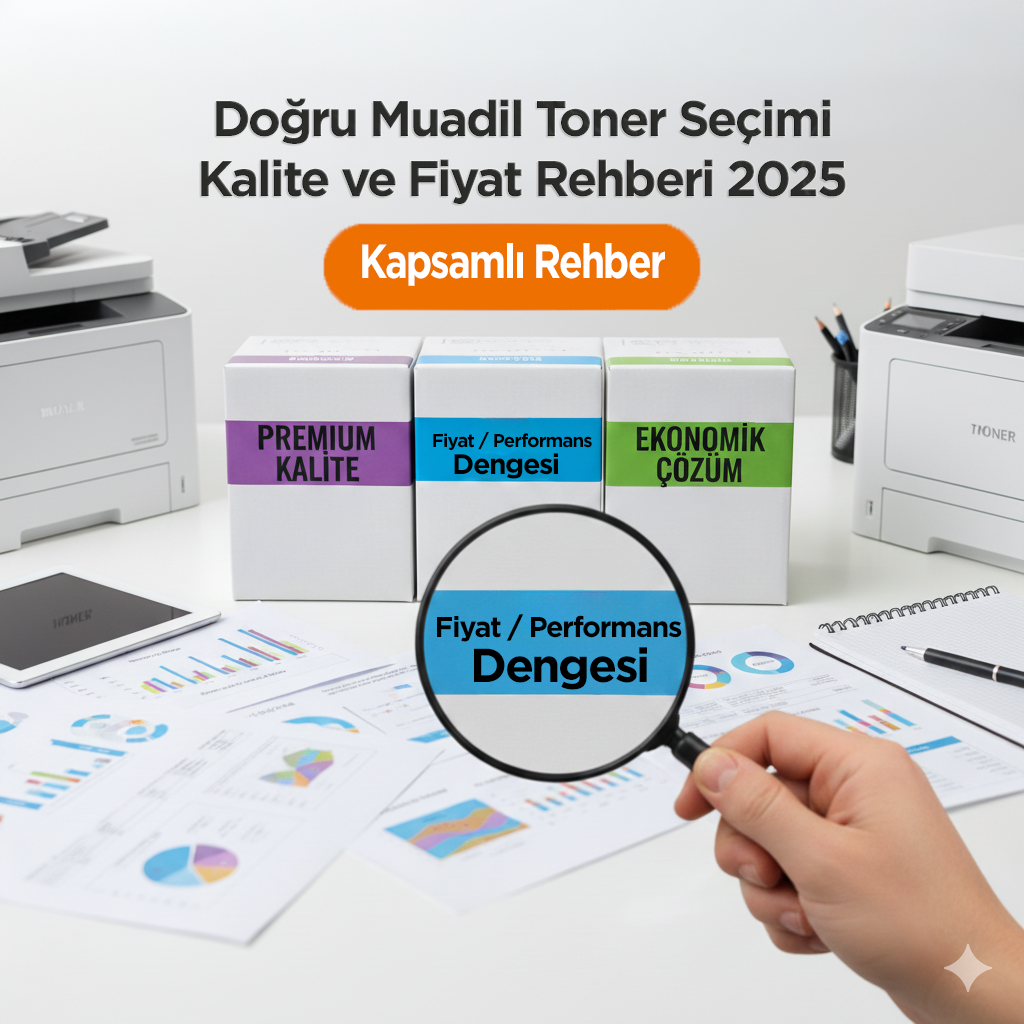 Doğru Muadil Toner Seçimi: Kalite ve Fiyat Rehberi 2025