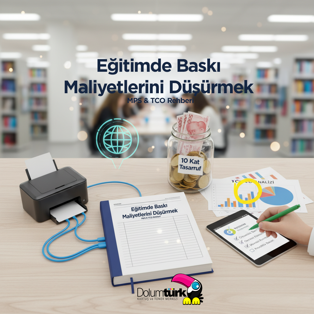 Eğitim Kurumları İçin Baskı Maliyeti Düşürme: MPS & TCO