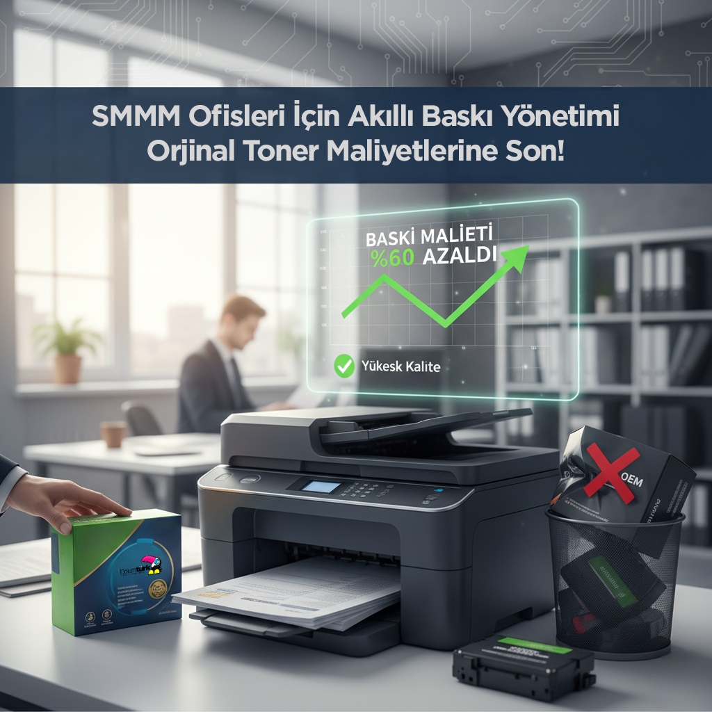 SMMM Ofisleri: Muadil Tonerle %60 Baskı Maliyeti Tasarrufu