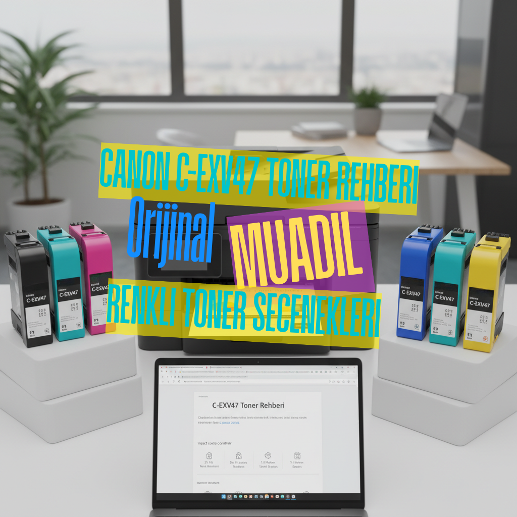 Canon C-EXV47 Serisi Orjinal ve Muadil toner Rehber