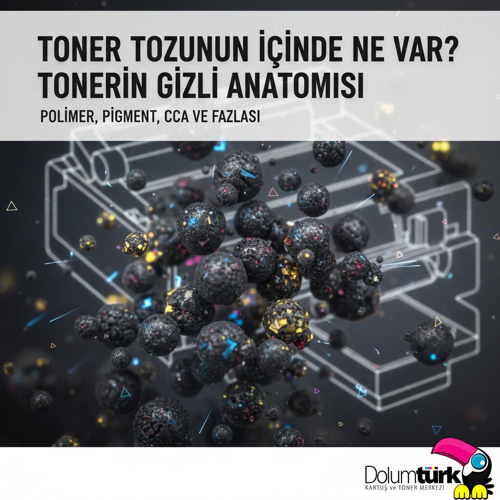 Tonerin Anatomisi: Toner Tozunun İçinde Tam Olarak Ne Var?