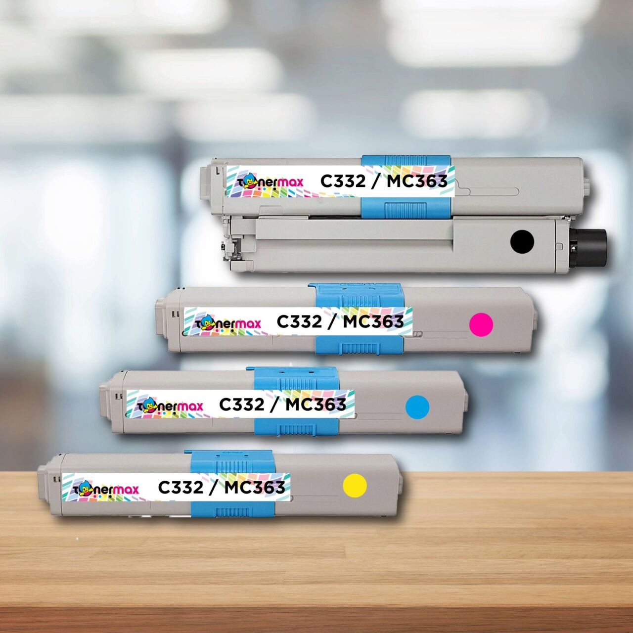 Oki C332 / MC363  Serisi Orjinal ve Muadil toner Rehberi