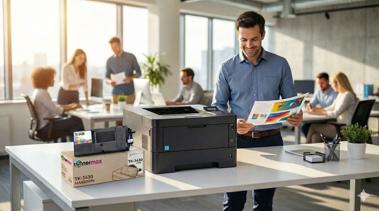 TonerMAX TK-3430 MUADİL TONER / Kyocera MA5500ifx ve PA5500x yazıcılara ait sarf malzemelerin detayları