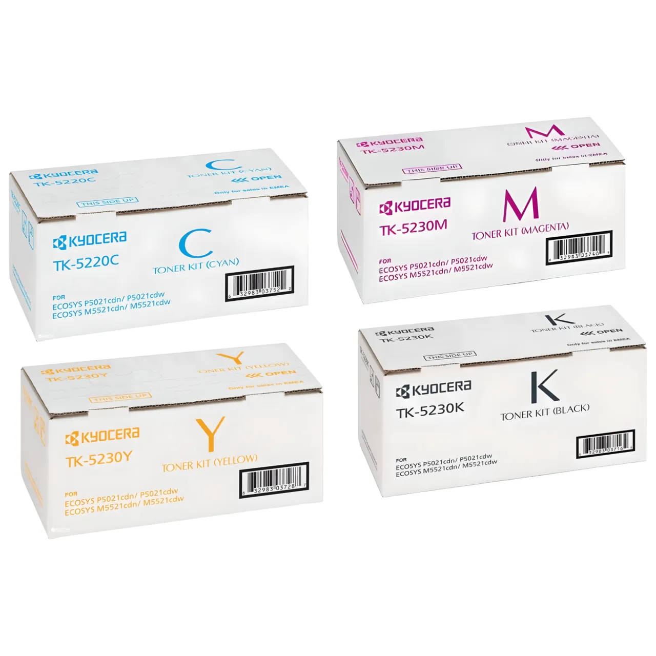 Kyocera TK-5230 Serisi Orjinal ve Muadil toner Rehber