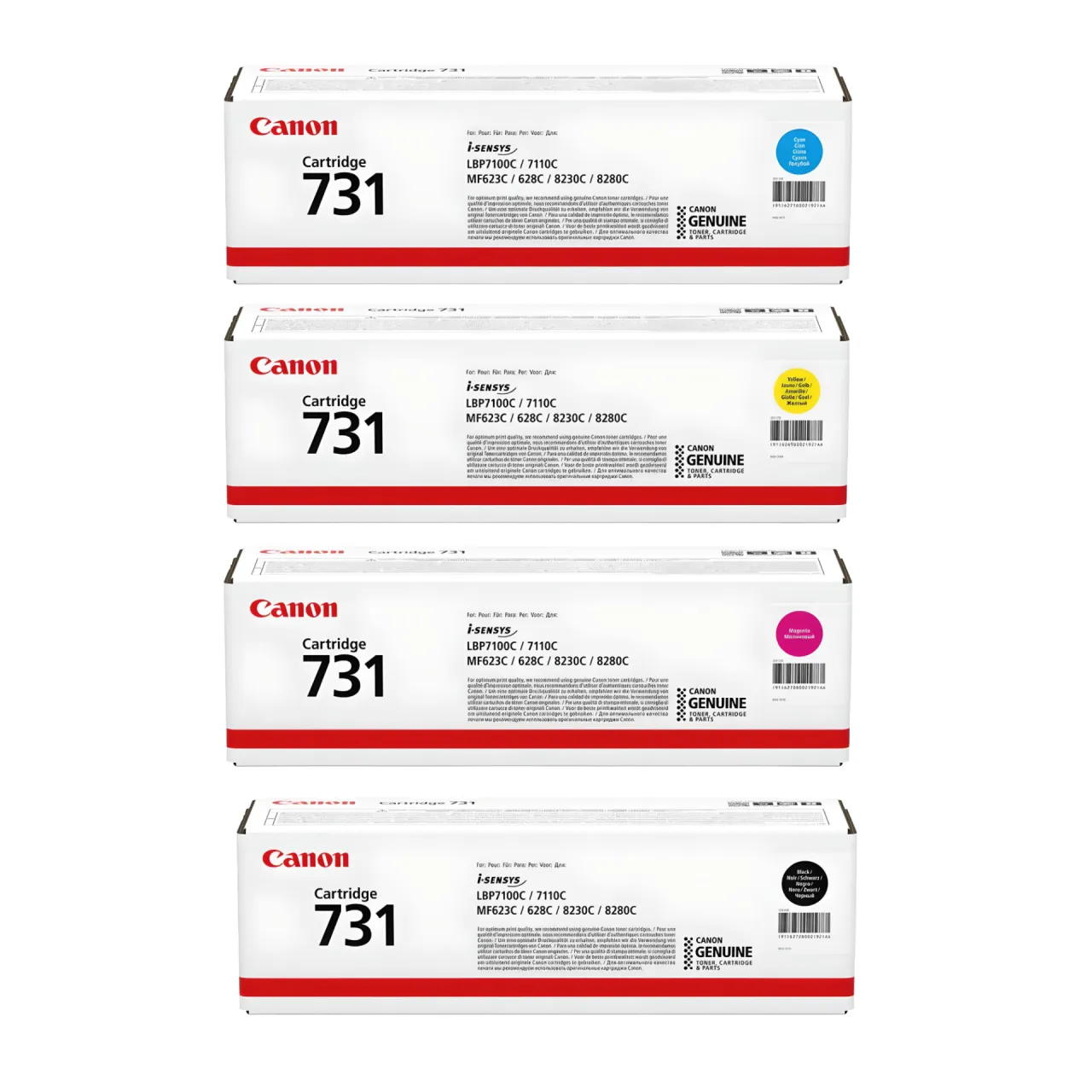 Canon CRG-731 Serisi: Orijinal, Muadil, Toner Tozu ve Çip Rehberi