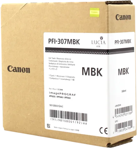 Canon PFI-307MBK Matte Black