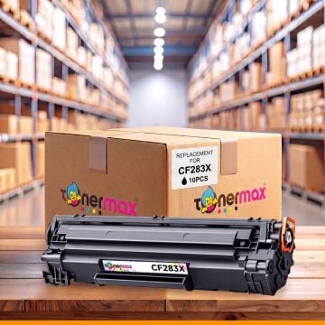 Hp CF283X Muadil Toneri 10'lu Paket/  M201 / M225