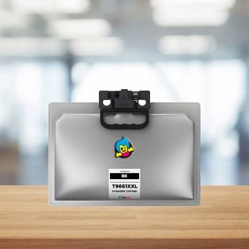 Epson T9661XXL Muadil Kartuş Extra Yüksek Kapasiteli / WF-M5298DW / M5299DW / M5799RDWF / M5799RDTWF / M5799RDWF  C13T966140