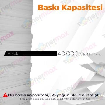 Epson T9661XXL Muadil Kartuş Extra Yüksek Kapasiteli / WF-M5298DW / M5299DW / M5799RDWF / M5799RDTWF / M5799RDWF  C13T966140
