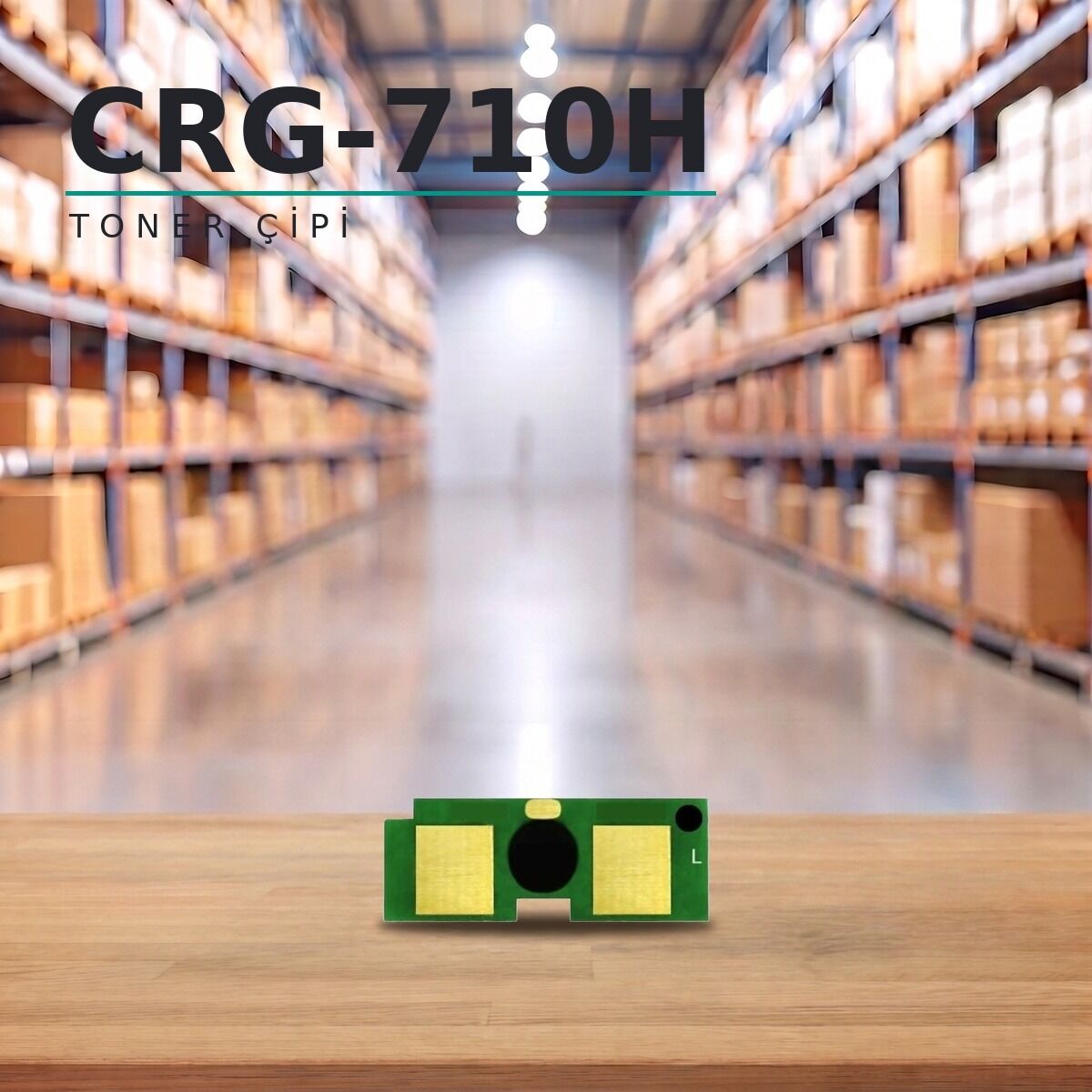 TonerMAX® CRG710H Toner Çipi