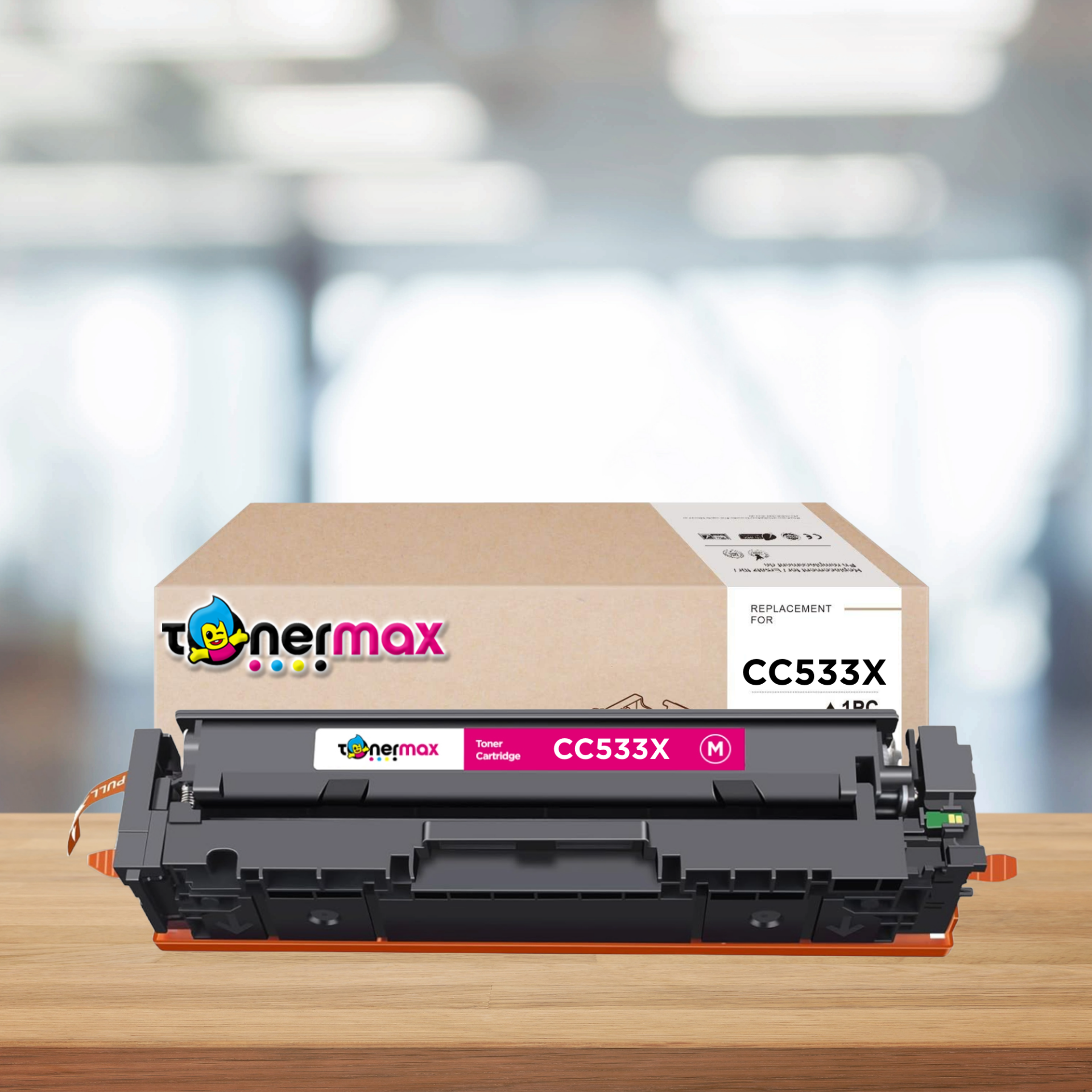 HP 304X / CC533X / CM2320 / CP2025 Kırmızı Muadil Toner - Ekonomik