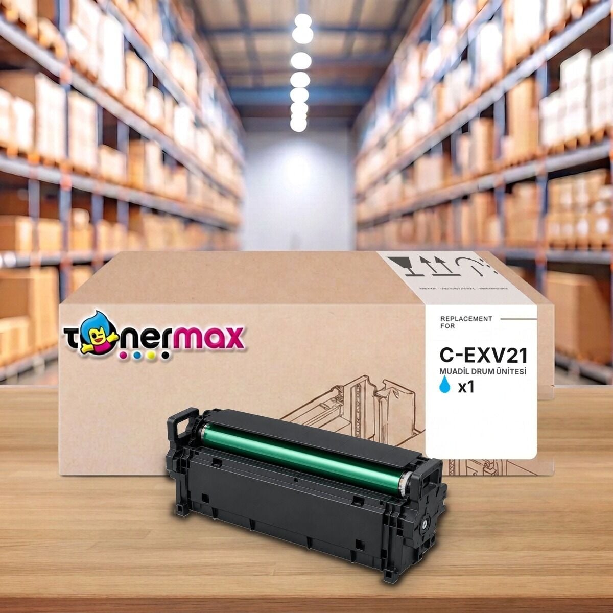 TonerMAX® C-EXV21 Mavi Muadil Drum Ünitesi — Drum Ünitesi