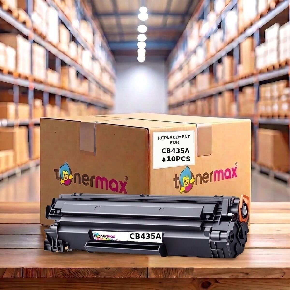 Hp CB435A Muadil Toneri 10'lu Adet / P1005 / P1006