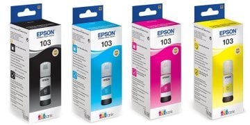 Epson 103 Orjinal Mürekkep Set / L1110 / L3110 / L3111 / L3150 / L3151 / L3156 / L3160 / L5190