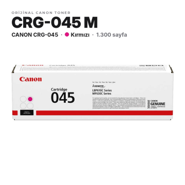 Canon CRG-045 / LBP611Cn / LBP613Cdw / MF631Cn / MF633Cdw / MF635Cx Kırmızı Orjinal Toner