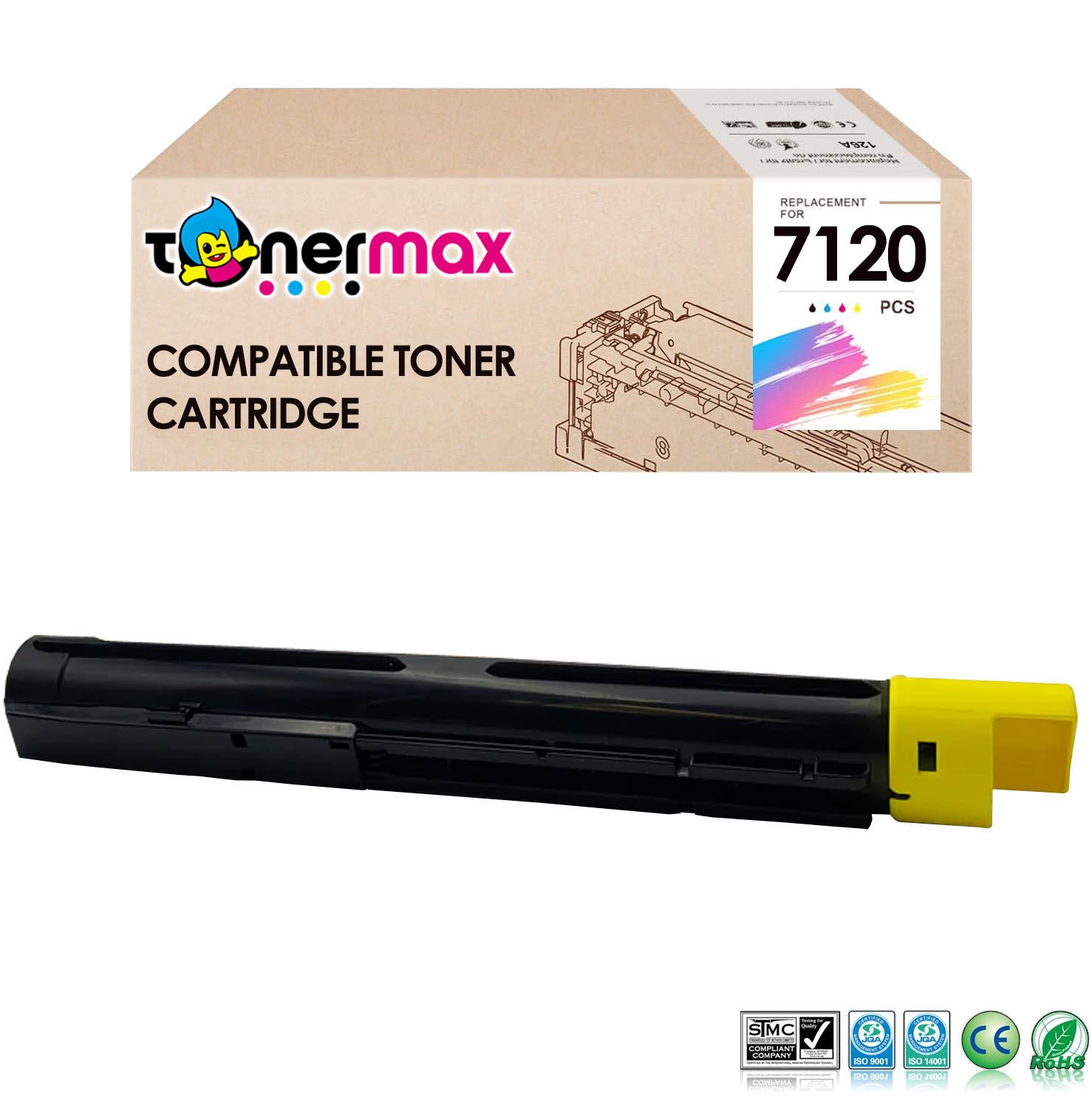 Xerox WorkCentre 7120 Sarı Muadil Toner / 7125 / 7220 / 7225