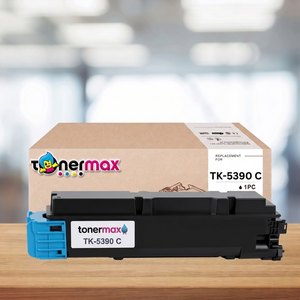 TonerMAX® TK-5390 Mavi Kyocera ECOSYS PA4500cx Uyumlu Muadil Toner - 13.000 Sayfa