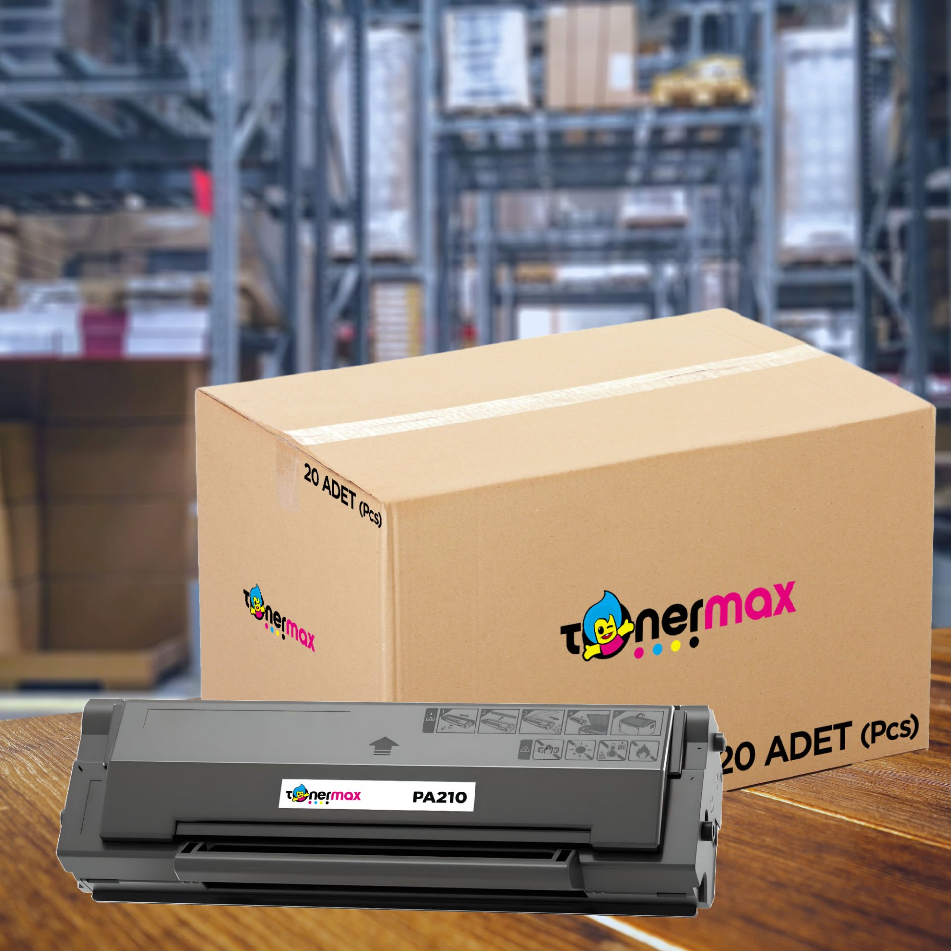 Pantum PA210 Muadil Toner 1 Koli 20'li Avantaj Paket/ P2200 / P2500 / M6500 / M6550 / M6600