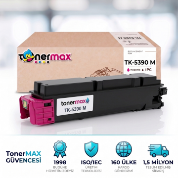 Kyocera TK-5390 Muadil Toner Kırmızı - Çipli / ECOSYS PA4500cx