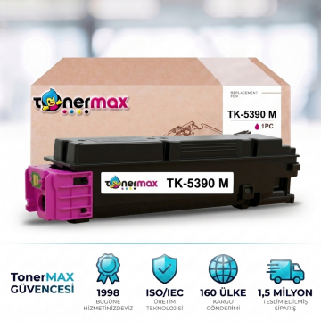 Kyocera TK-5390 Muadil Toner Kırmızı - Çipli / ECOSYS PA4500cx