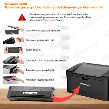 Pantum PA210 Muadil Toner 1 Koli 20'li Avantaj Paket/ P2200 / P2500 / M6500 / M6550 / M6600