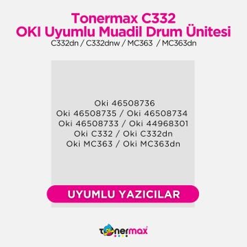 Oki C332 / MC363 Muadil Drum Ünitesi