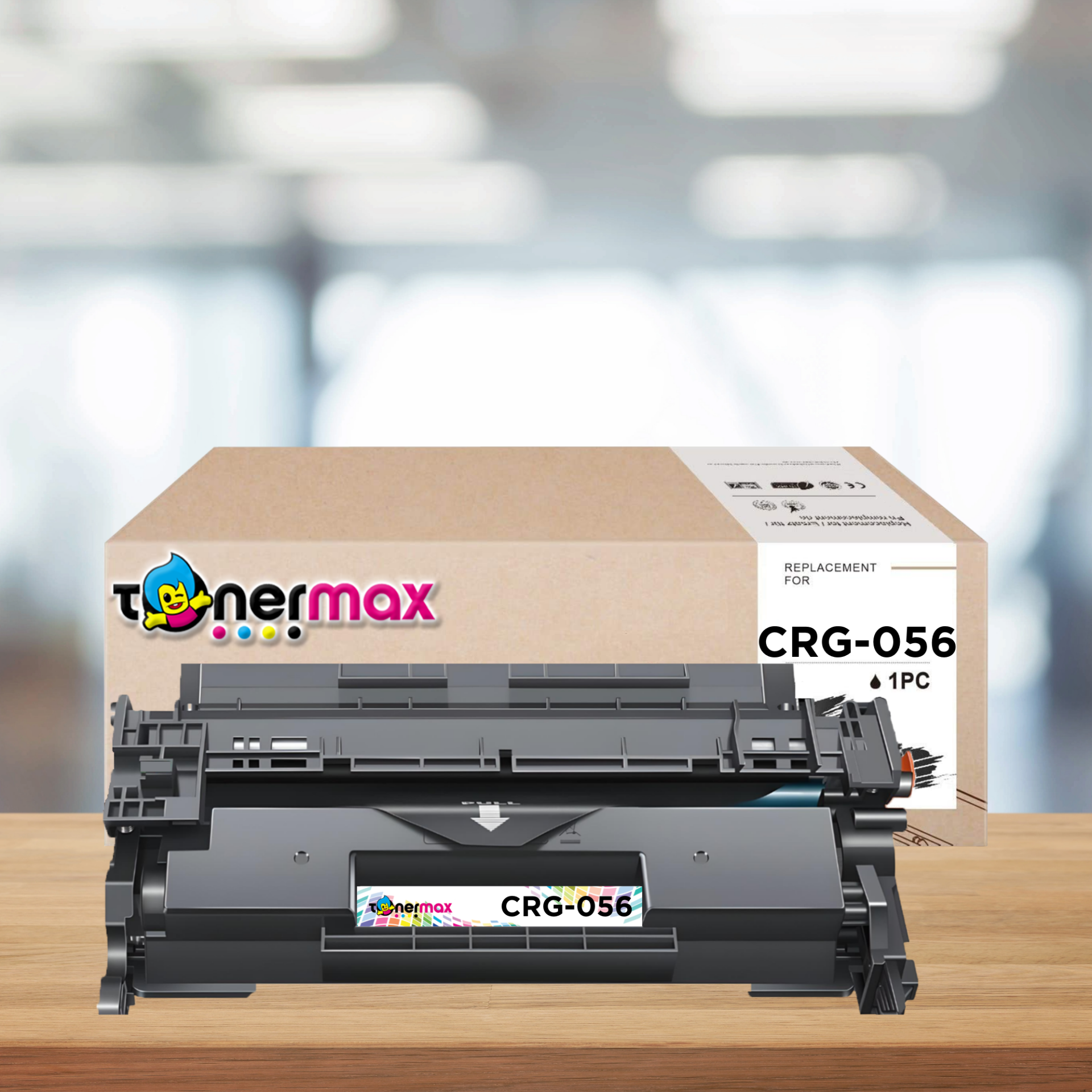 Tonermax CRG-056 Muadil Toner Çipli - Ön Görünüm