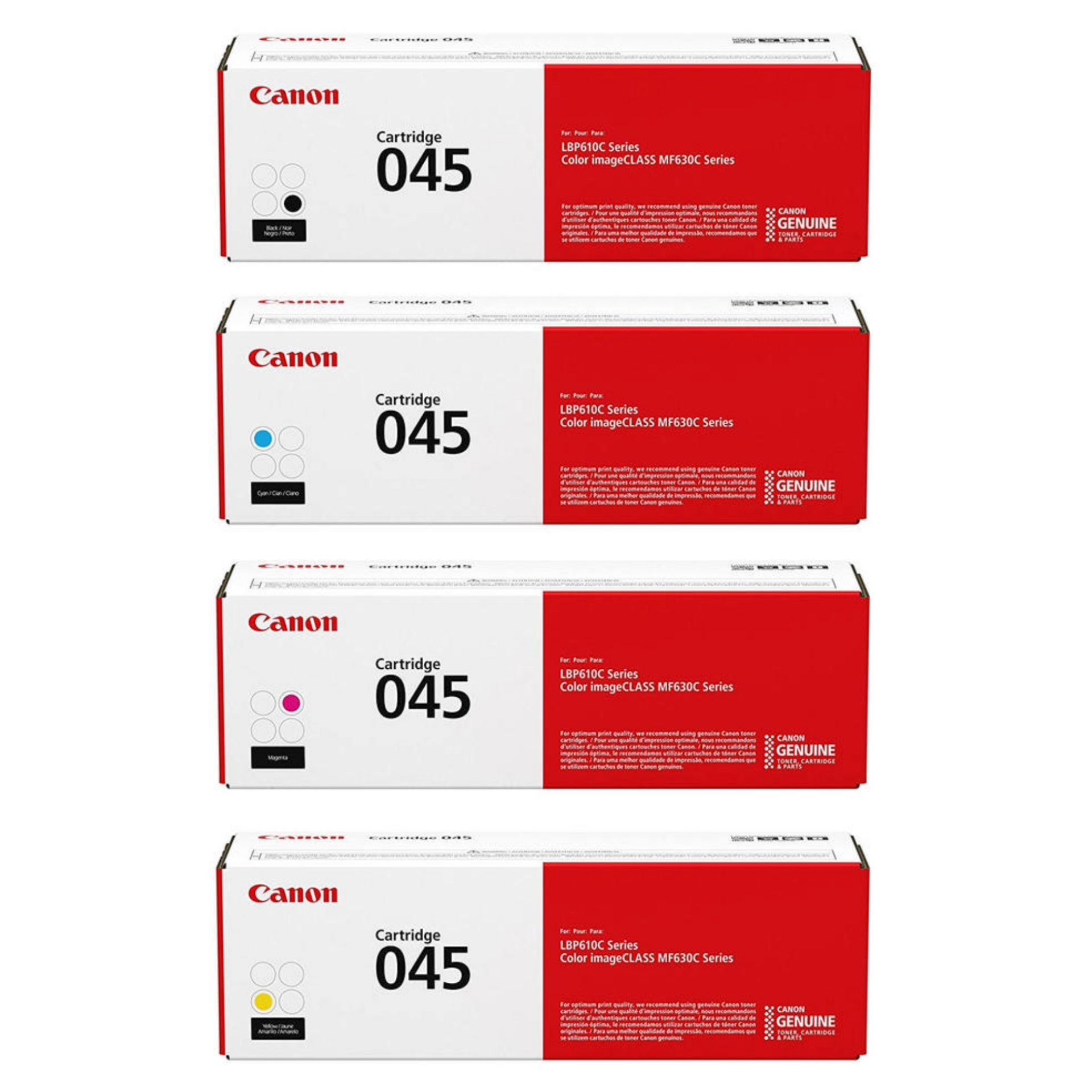 Canon CRG-045 Orjinal Toner Set