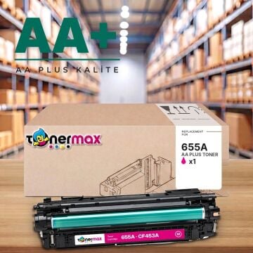 Hp 655A CF453A Kırmızı Muadil Toner AA Plus / Color LaserJet Enterprise M652 / M653 / MFP M681 / M682