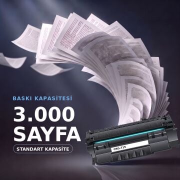 Canon CRG-715 Muadil Toner 20'li Paket (1 Koli) / LBP3310 / LBP3370