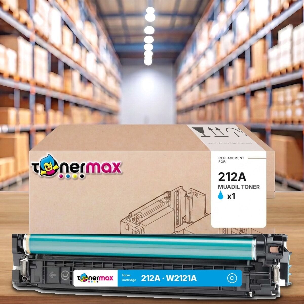 TonerMAX® 212A Mavi Muadil Toner