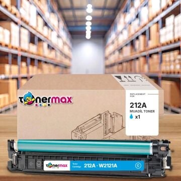 Hp 212A W2121A Mavi Muadil Toner - Çipli / Color LaserJet Enterprise M554 / M555 / MFP M578