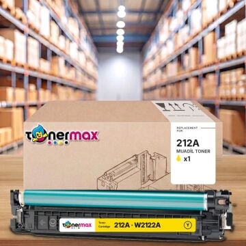 Hp 212A W2122A Sarı Muadil Toner - Çipli / Color LaserJet Enterprise M554 / M555 / MFP M578