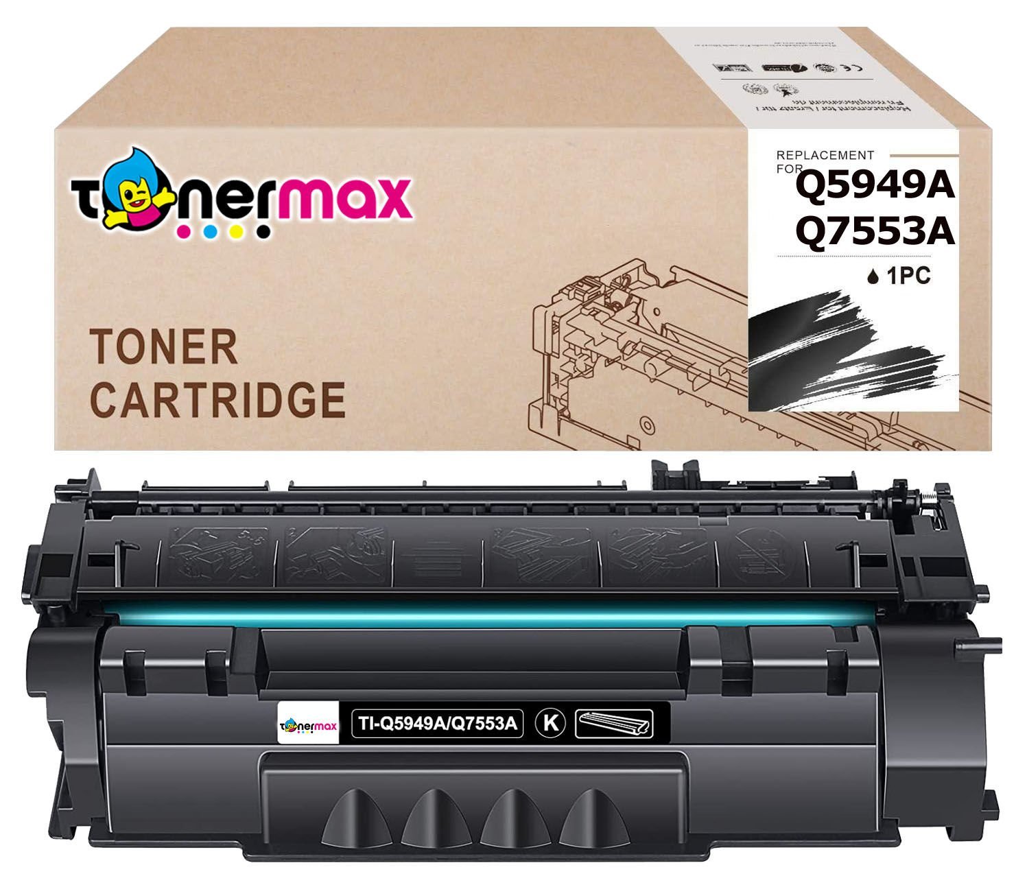 HP Q7553A / M2727 / P2014 / P2015 Muadil Toneri - Ekonomik