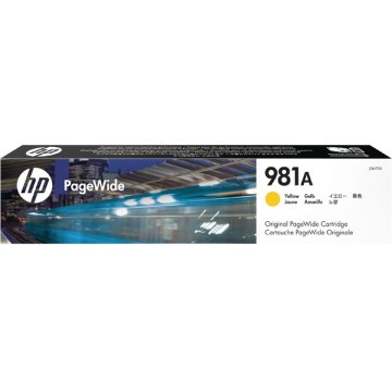 Hp 981A / J3M70A / HP Pagewide Enterprise Colour 556 / 586 Sarı Orjinal Kartuş