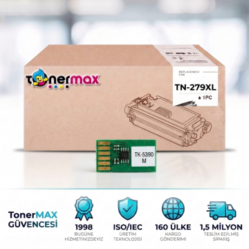 Kyocera TK-5390 Toner Çipi Kırmızı / ECOSYS PA4500cx