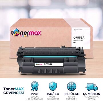 HP Q7553A / M2727 / P2014 / P2015 Muadil Toneri - Ekonomik