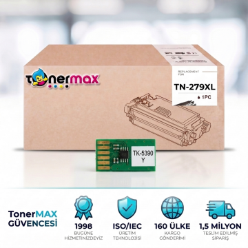 Kyocera TK-5390 Toner Çipi Sarı / ECOSYS PA4500cx