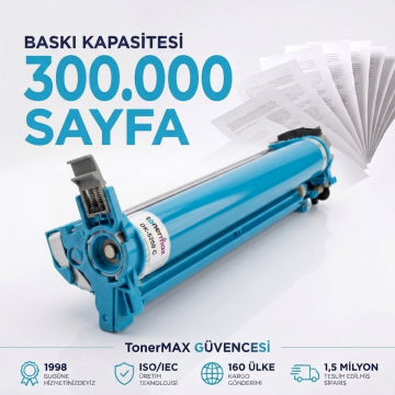 Kyocera DK-5250 Muadil Drum Ünitesi Mavi / ECOSYS PA4500cx