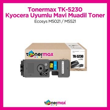 Kyocera TK-5230 Muadil Toner Mavi / Ecosys M5021 / M5521