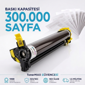 Kyocera DK-5250 Muadil Drum Ünitesi Sarı / ECOSYS PA4500cx