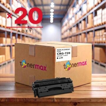 Canon CRG-720 Muadil Toner 20'li Paket (1 Koli) / MF6680