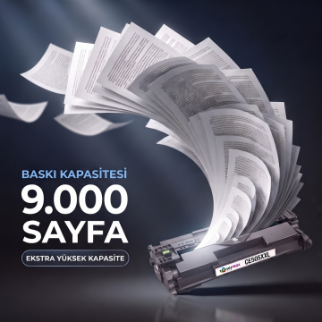 HP CE505XXL / P2050 / P2055 Muadil Toneri - Ekonomik