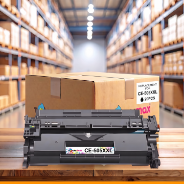 HP CE505XXL / P2050 / P2055 Muadil Toneri - 20'li Paket